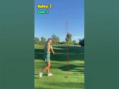 Furthest from the hole, in golf .